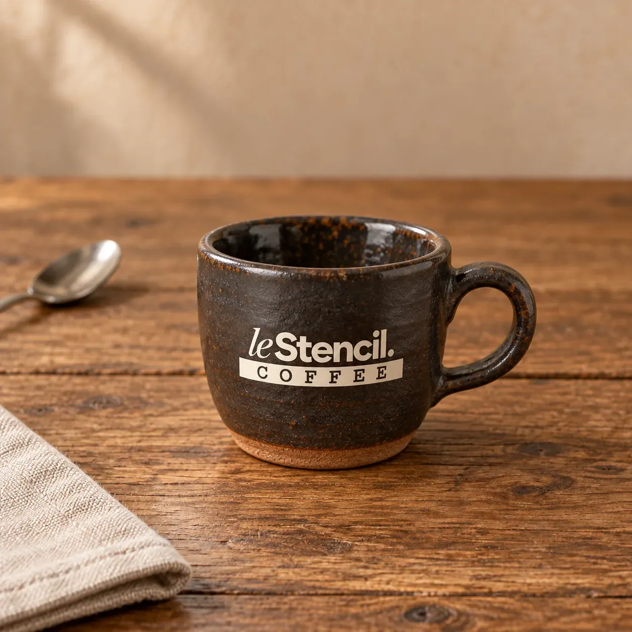 The Espresso Cup - Charcoal Brown
